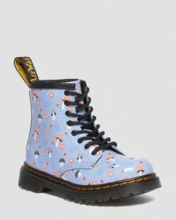 Dr. Martens Peuter 1460 Woodland Lakleren Veterlaarzen^KIDS Sale Voor Kinderen