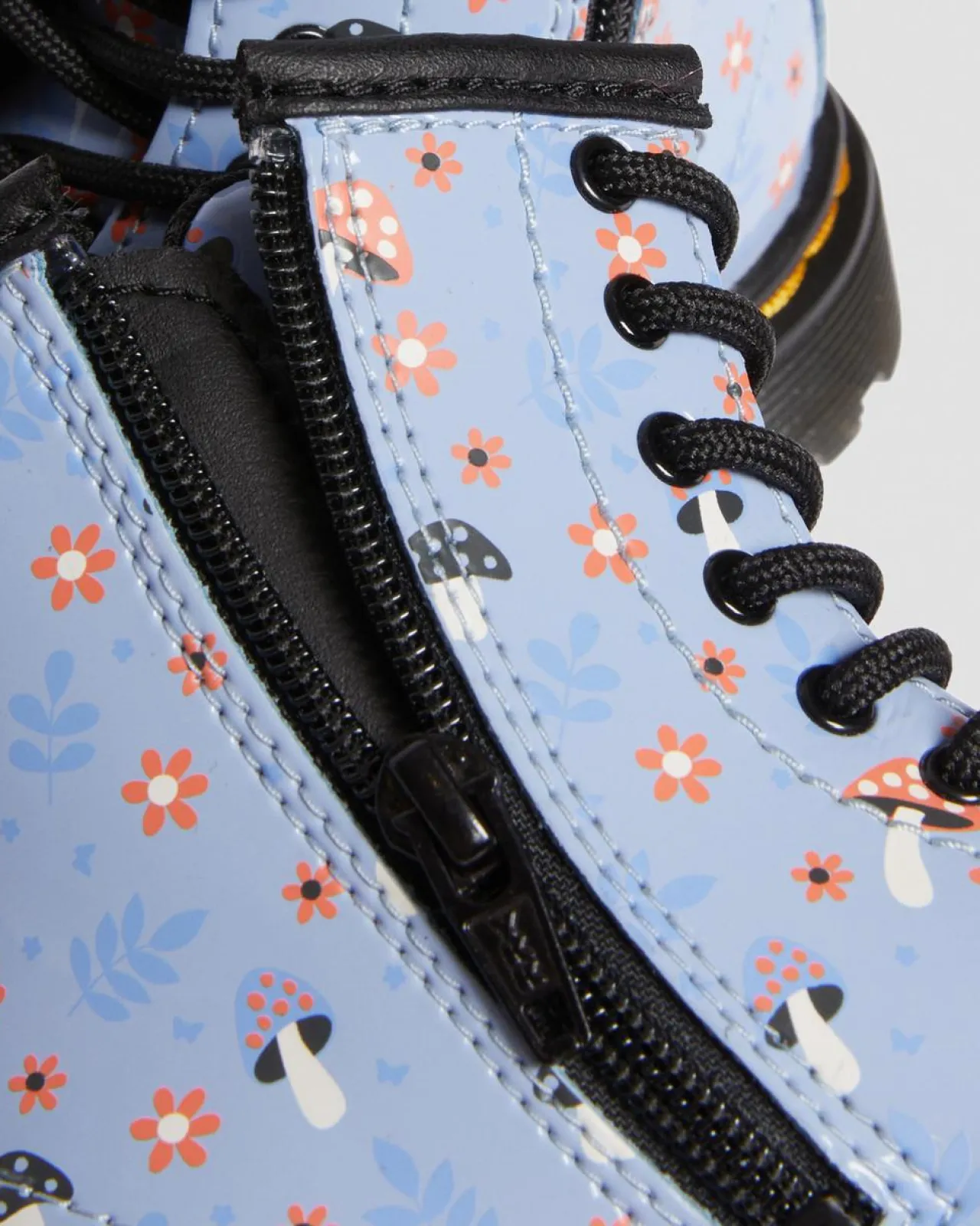 Dr. Martens Peuter 1460 Woodland Lakleren Veterlaarzen^KIDS Sale Voor Kinderen