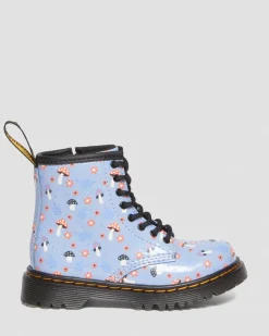 Dr. Martens Peuter 1460 Woodland Lakleren Veterlaarzen^KIDS Sale Voor Kinderen