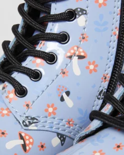 Dr. Martens Peuter 1460 Woodland Lakleren Veterlaarzen^KIDS Sale Voor Kinderen