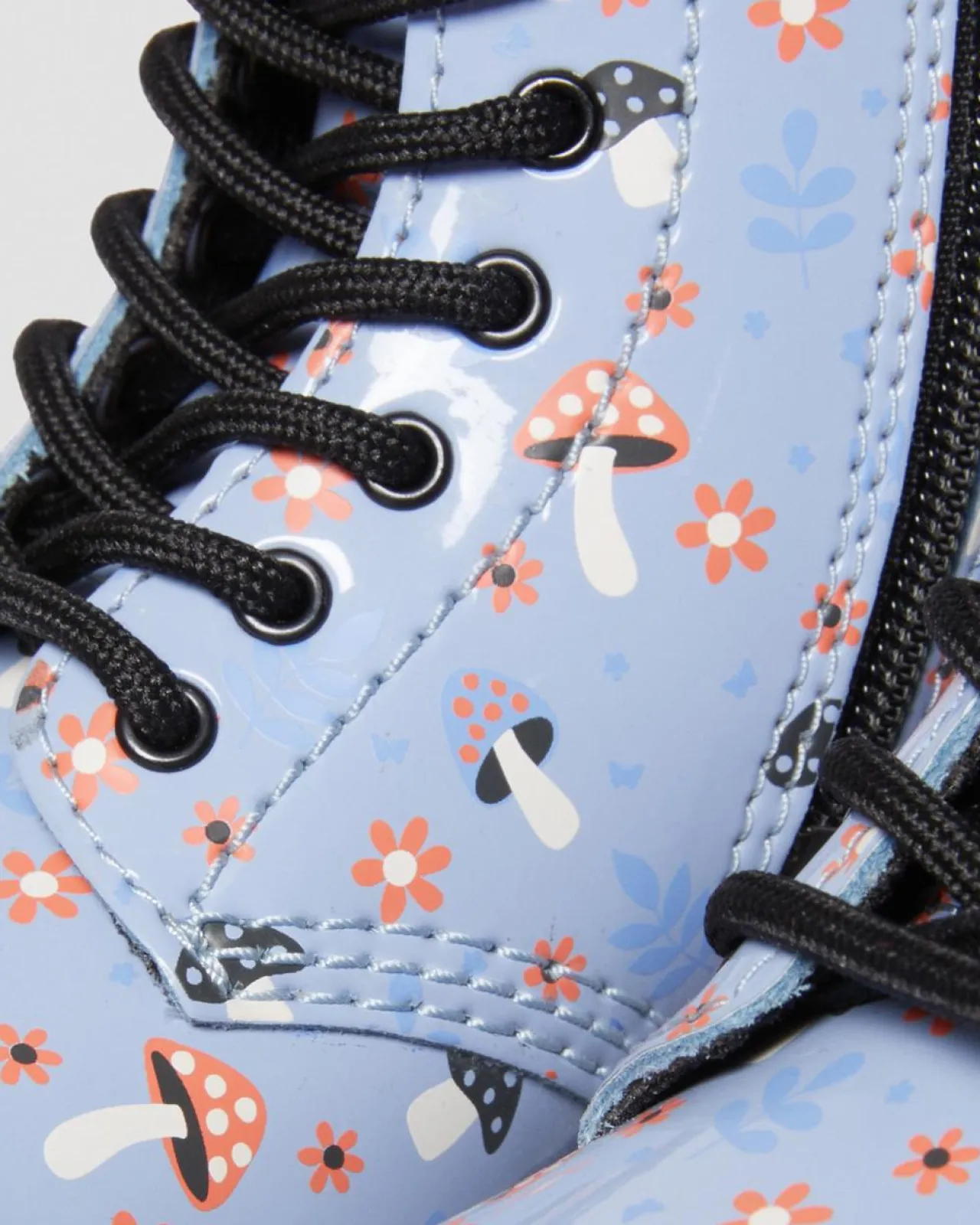 Dr. Martens Peuter 1460 Woodland Lakleren Veterlaarzen^KIDS Sale Voor Kinderen