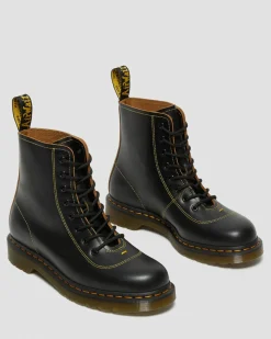 Dr. Martens Pharamond Leren Enkellaarzen^WOMENS Enkellaarzen|Veterlaarzen
