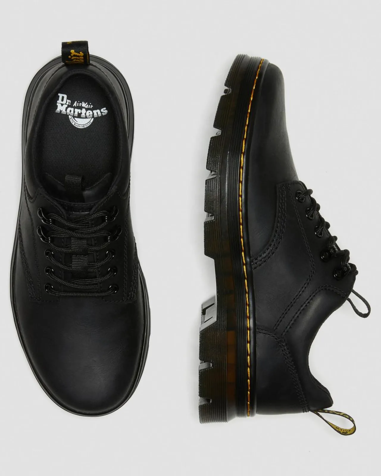 Dr. Martens Reeder Wyoming Leren Utility Schoenen^UNISEX Casual Schoenen|Casual Stijlen
