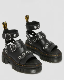 Dr. Martens Ricki Hardware Nappa Lux Leren Platform Sandelen^WOMENS Dames Sale|Lichte Sandalen