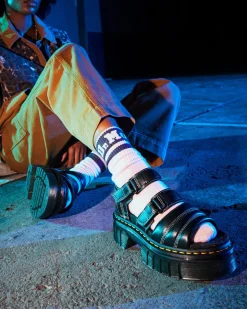 Dr. Martens Ricki Leren Sandalen met 3 Riemen^UNISEX Dames Sale|Lichte Sandalen