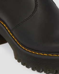 Dr. Martens Rometty Leren Chelsea Boots^WOMENS Hakken|Zachte Leren Laarzen