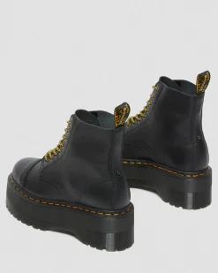 Dr. Martens Sinclair Max Pisa Leren Platformlaarzen^WOMENS Platform Laarzen|Zachte Leren Laarzen