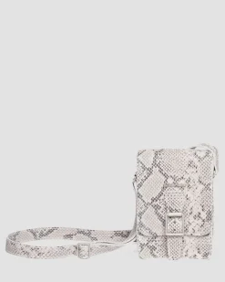 Dr. Martens Slangenprint Leren Verticale Schoudertas^ACCESSORIES Accessoires Sale|Tassen