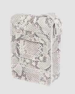 Dr. Martens Slangenprint Leren Verticale Schoudertas^ACCESSORIES Accessoires Sale|Tassen