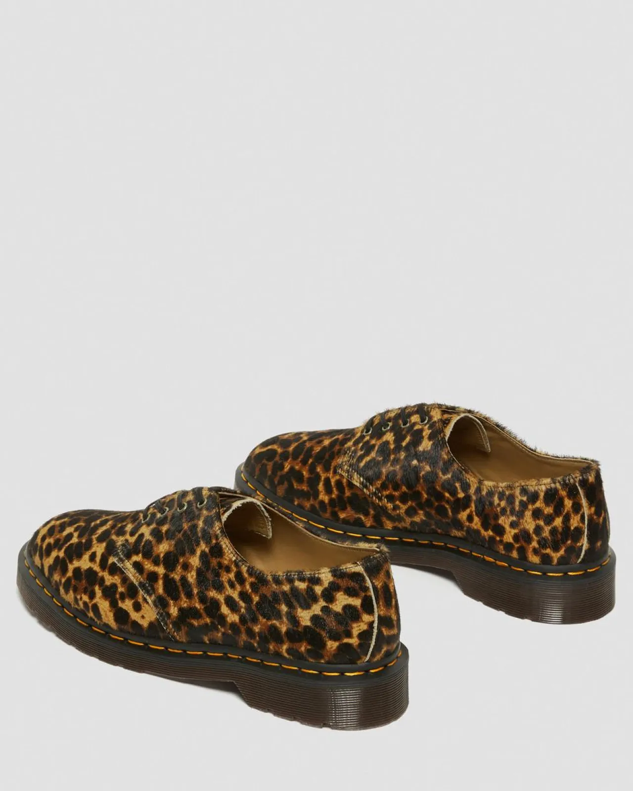 Dr. Martens Smiths Haar op Luipaard Print Schoenen^MENS Heren Sale|Originals