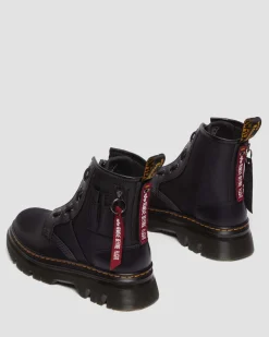 Dr. Martens TARIK ALPHA INDUSTRIES LEREN & NYLON LAARS^UNISEX Nieuw Binnen|Trending Stijlen