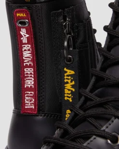 Dr. Martens TARIK ALPHA INDUSTRIES LEREN & NYLON LAARS^UNISEX Nieuw Binnen|Trending Stijlen