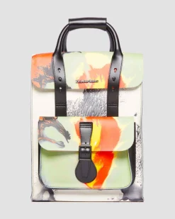 Dr. Martens Tate Decalcomania Leren Rugzak^UNISEX Tassen|Rugzakken