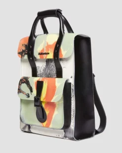 Dr. Martens Tate Decalcomania Leren Rugzak^UNISEX Tassen|Rugzakken