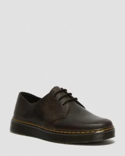 Dr. Martens Thurston Lo Crazy Horse Leren Laarzen^UNISEX Heren Sale|Casual Schoenen