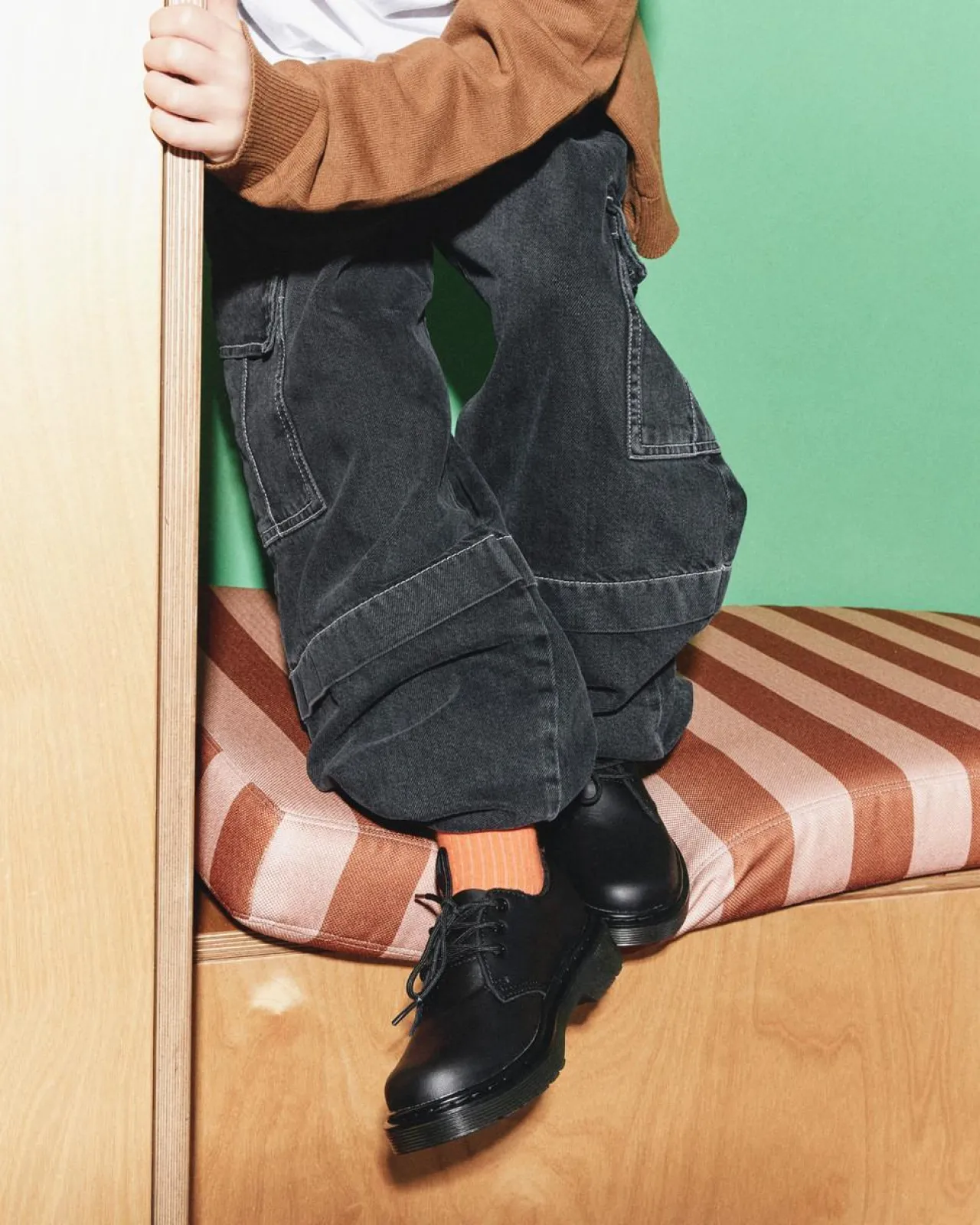 Dr. Martens Tiener 1461 Mono Softy T Leren Schoenen^KIDS Meisjes Schoolschoenen|Jongens Schoolschoenen