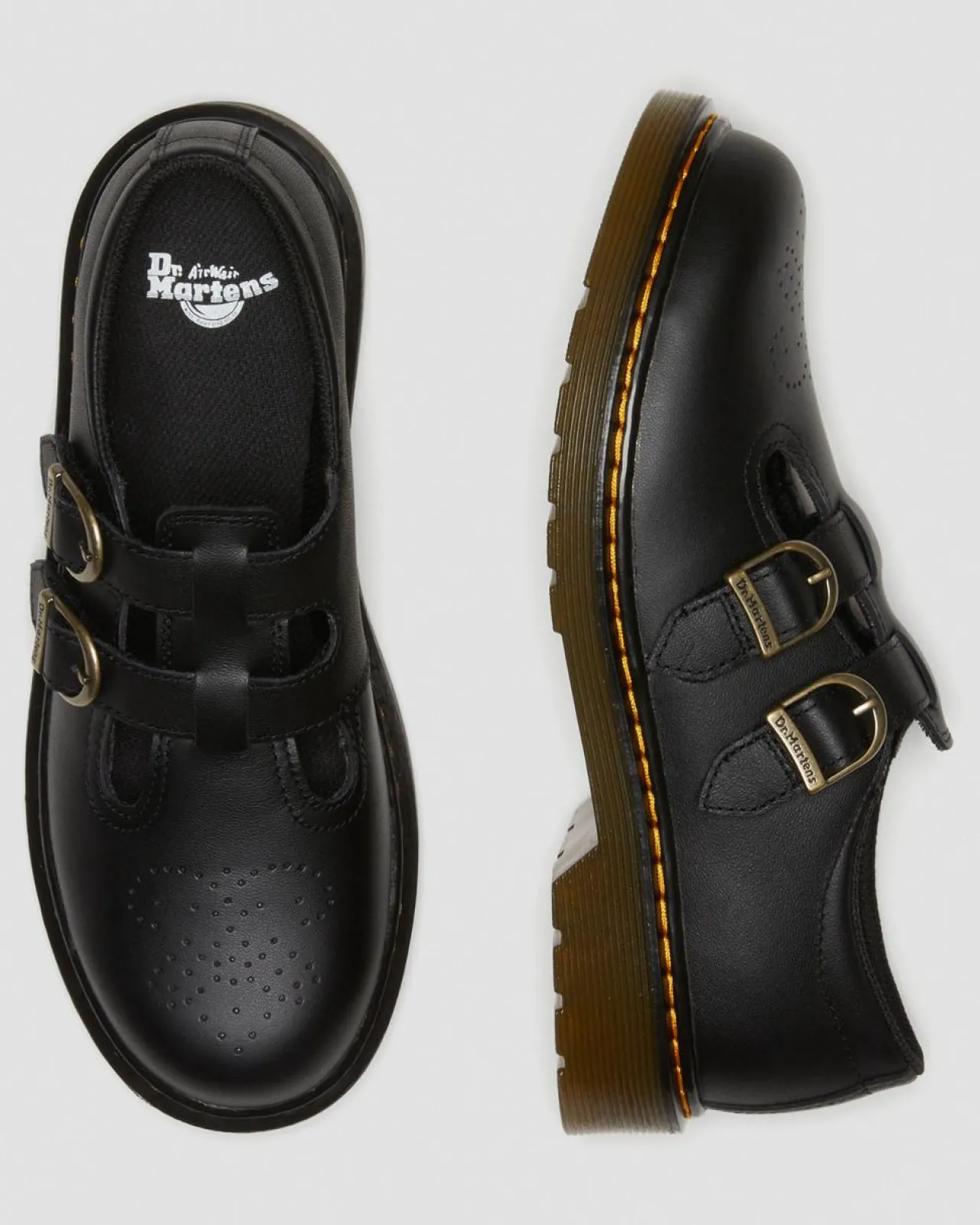 Dr. Martens Tiener 8065 Softy T Leren Mary Jane Schoenen^KIDS Meisjes Schoolschoenen|Jongens Schoolschoenen