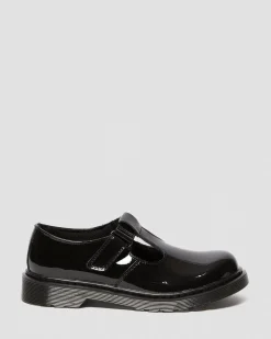 Dr. Martens TIENER AILIS LAKLEER LAMPER^KIDS Sale Voor Kinderen|Meisjes Schoolschoenen