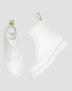 Dr. Martens Vegan 1460 Bex Mono Kemble Platform Laarzen^WOMENS Platform Laarzen|Enkellaarzen