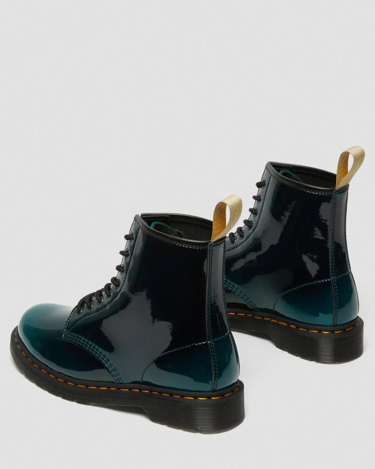 Dr. Martens Vegan 1460 Glanzende Veterlaarzen^UNISEX Heren Sale|Laarzen
