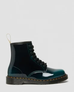 Dr. Martens Vegan 1460 Glanzende Veterlaarzen^UNISEX Heren Sale|Laarzen