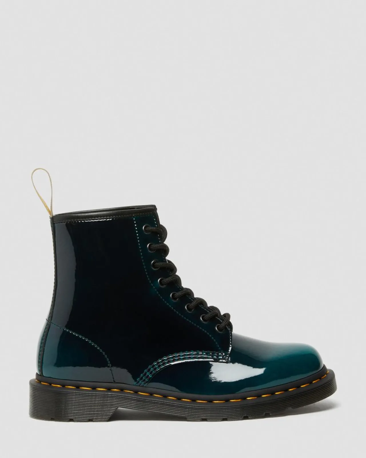 Dr. Martens Vegan 1460 Glanzende Veterlaarzen^UNISEX Heren Sale|Laarzen
