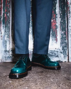 Dr. Martens VEGAN 1461 GLANZENDE VETERSCHOENEN^GIFTS Heren Sale|Nette Schoenen