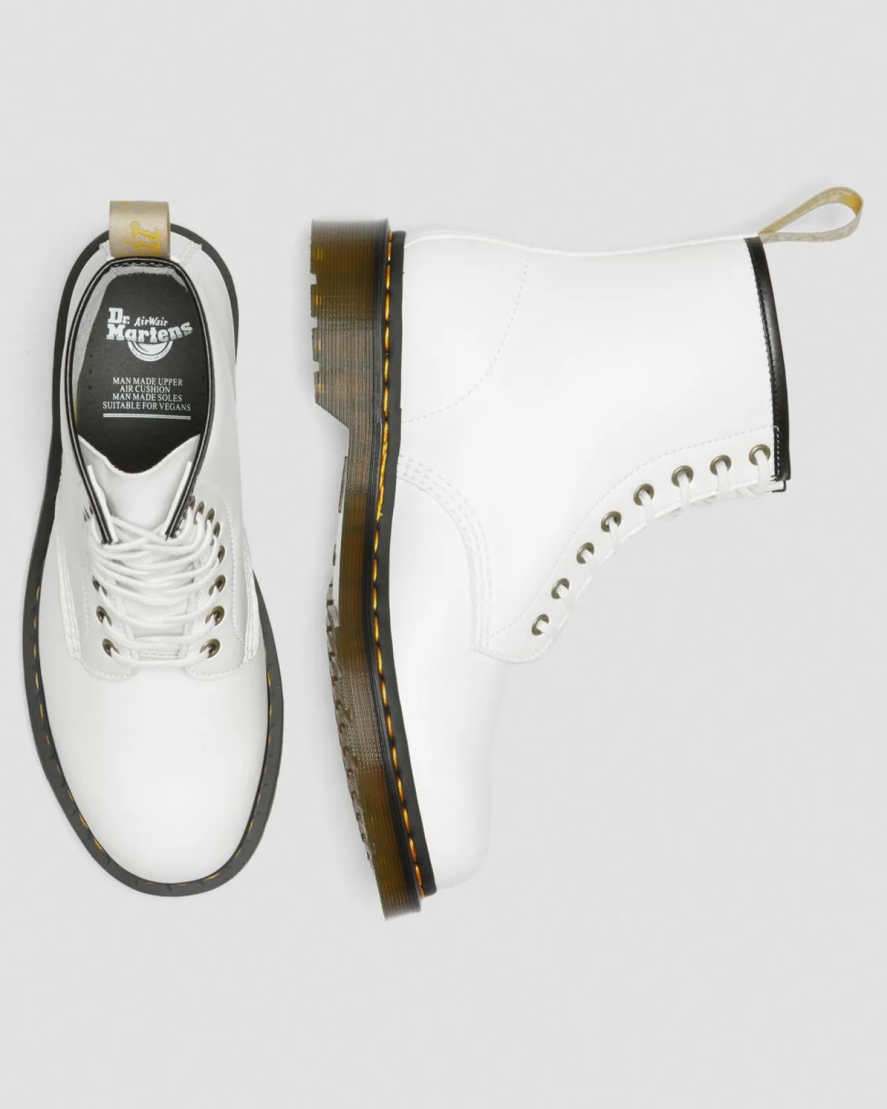 Dr. Martens Vegan 1460 Kemble Veterlaarzen^WOMENS Heren Sale|Laarzen