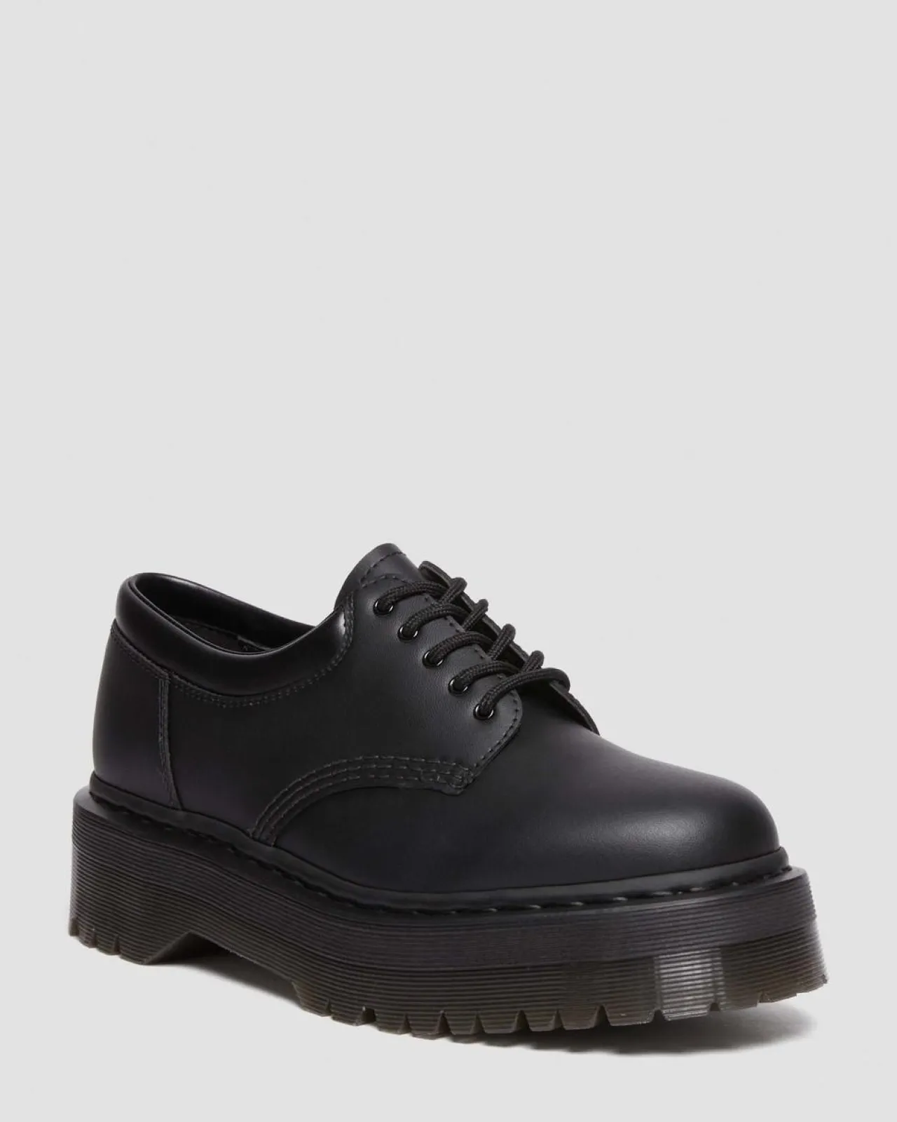 Dr. Martens Vegan 8053 Quad Mono Leren Schoenen^UNISEX Originals|Veterschoenen