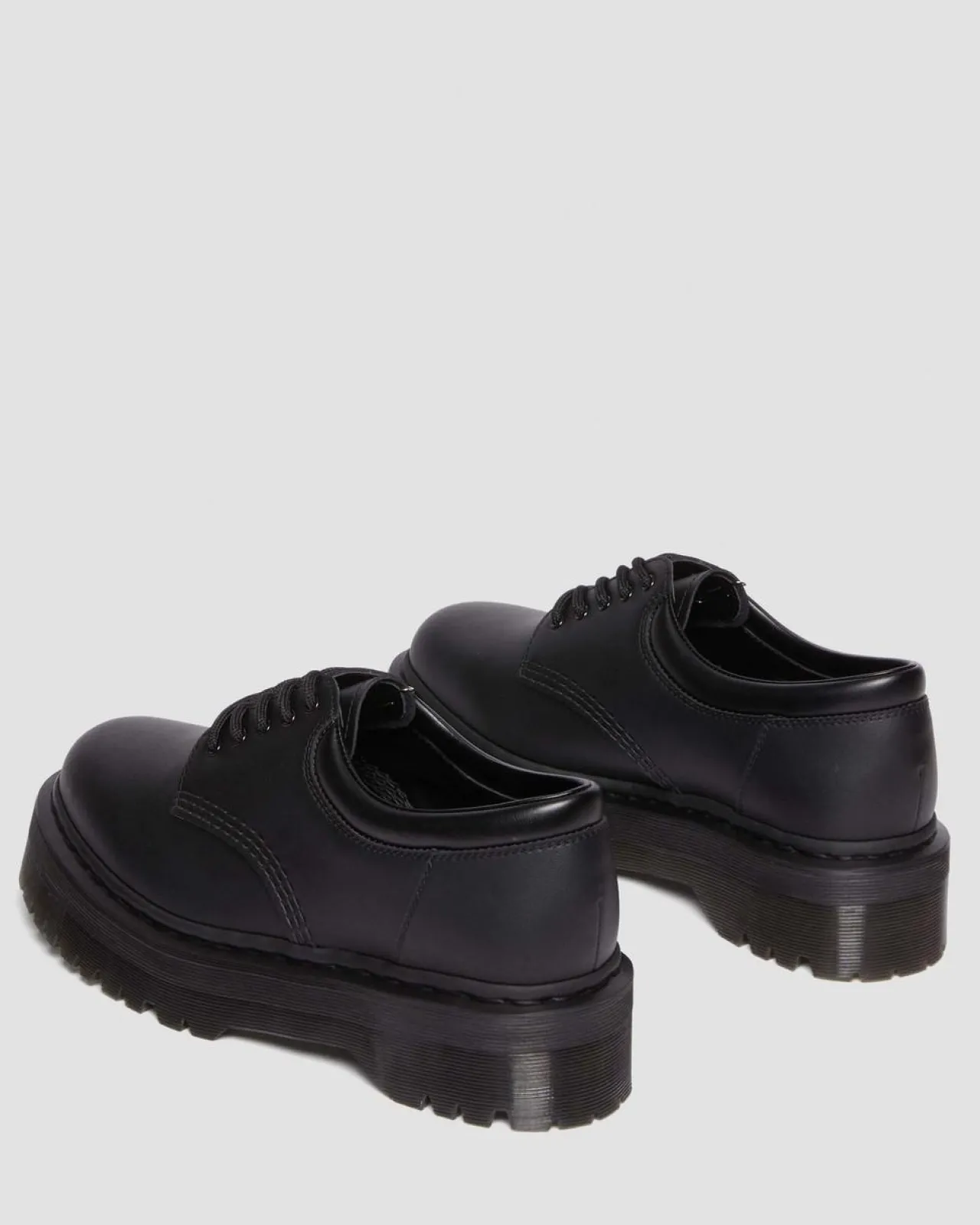 Dr. Martens Vegan 8053 Quad Mono Leren Schoenen^UNISEX Originals|Veterschoenen
