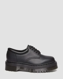 Dr. Martens Vegan 8053 Quad Mono Leren Schoenen^UNISEX Originals|Veterschoenen