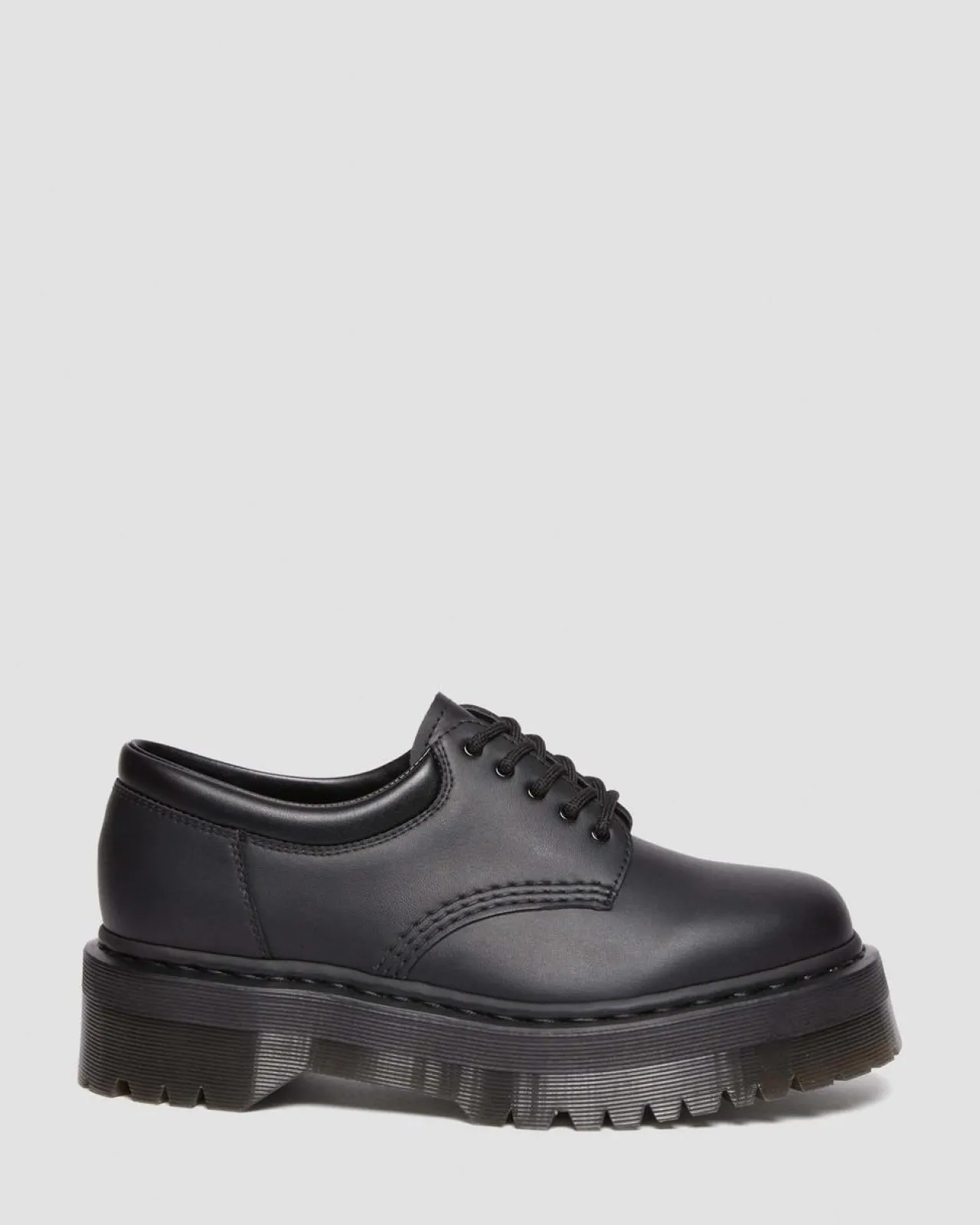 Dr. Martens Vegan 8053 Quad Mono Leren Schoenen^UNISEX Originals|Veterschoenen