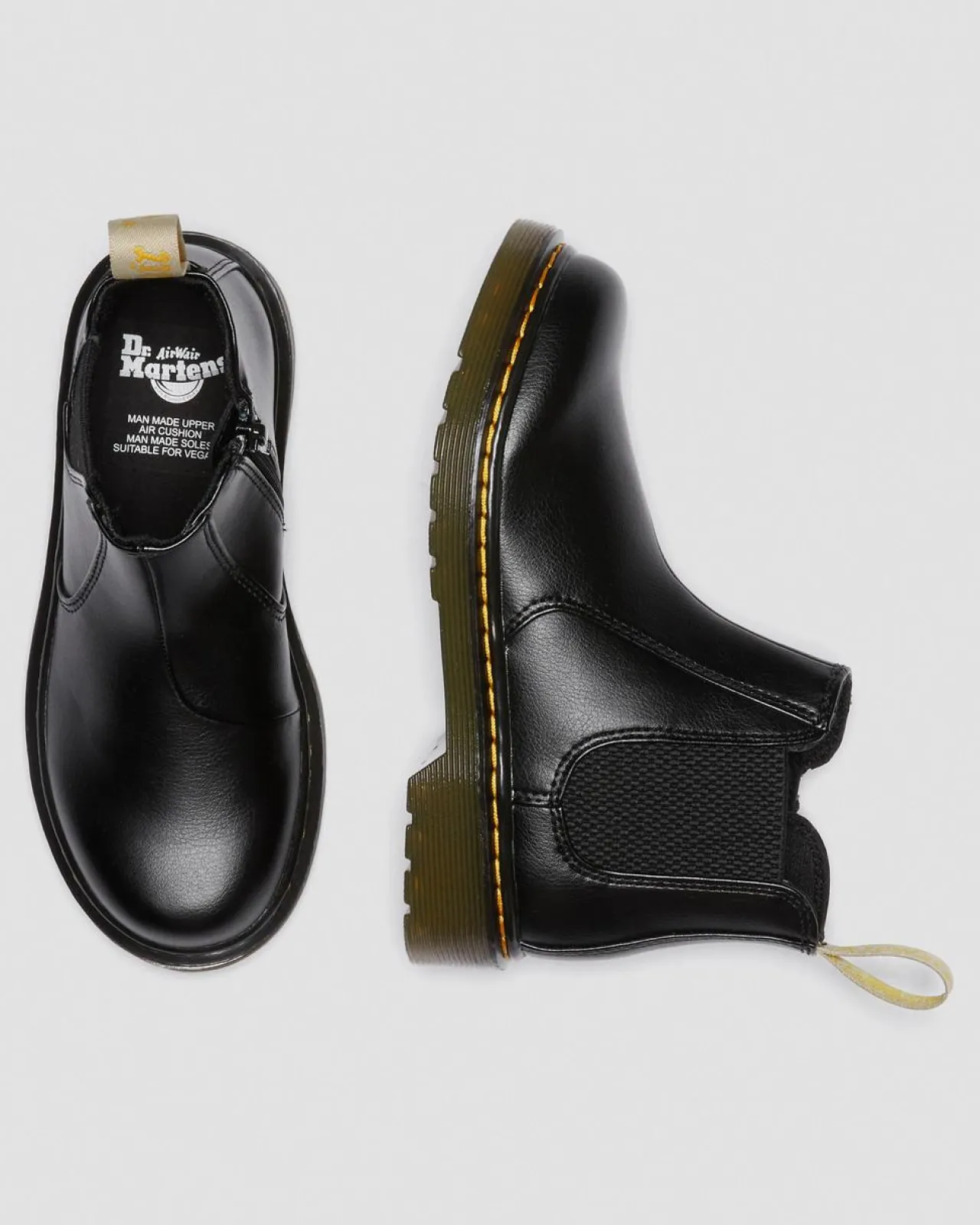Dr. Martens Vegan Junior 2976 Chelsea Laarzen^KIDS Sale Voor Kinderen|Meisjes Schoolschoenen