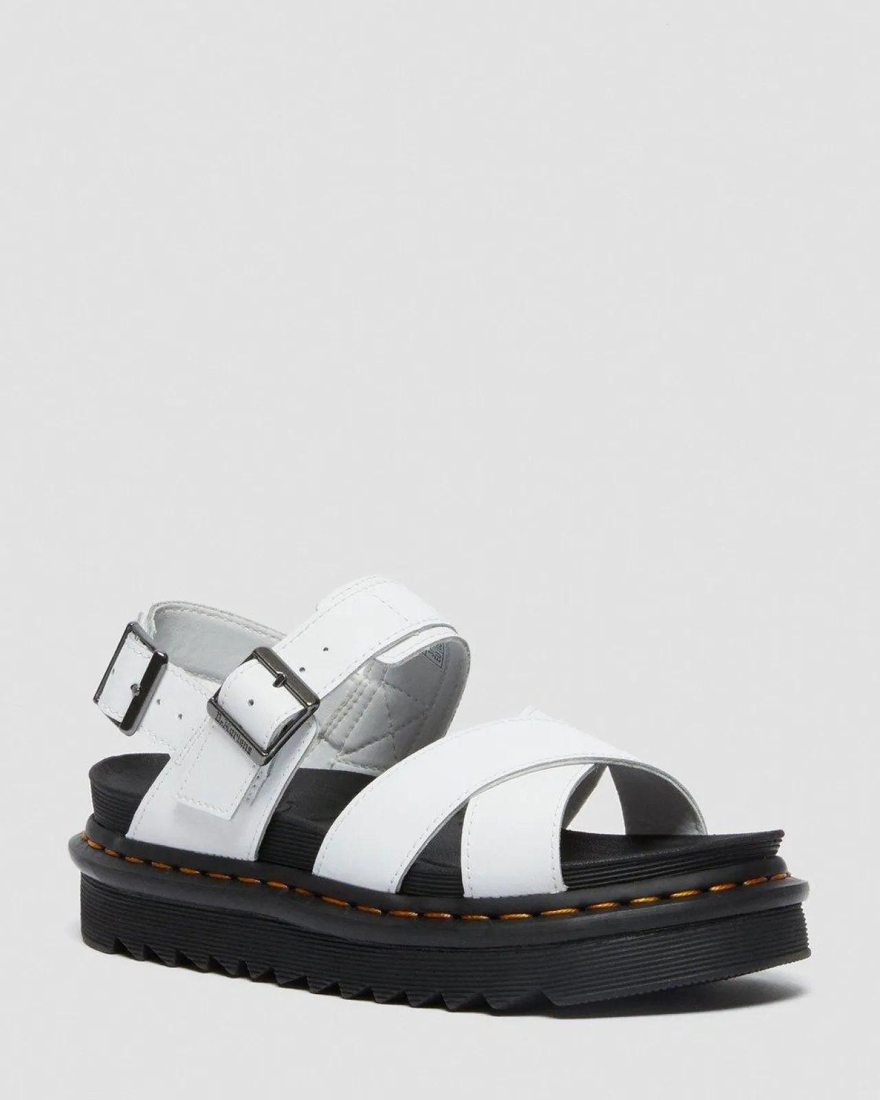 Dr. Martens Voss II Hydro Leren Sandalen met Band^WOMENS Lichte Sandalen|Sandalen