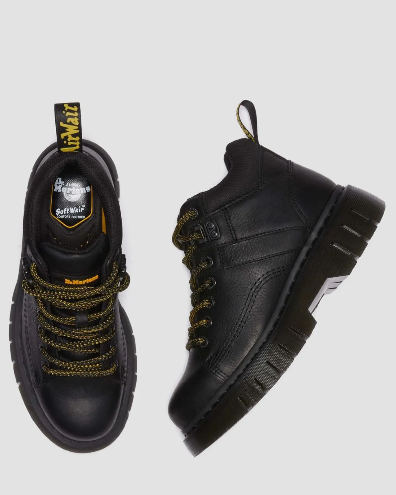 Dr. Martens Woodard Leren Veter Enkellaarzen^UNISEX Utility Laarzen|Casual Stijlen